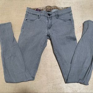 Rich & Skinny Grey Jeans Size 26